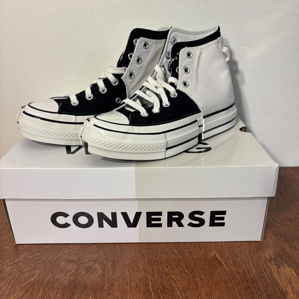Converse Chuck 70 2-in-1 Feng Chen Wang Unisex 5M/7W Ivory Black New
